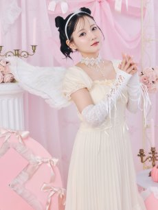 画像9: 【即日発送！】【ハロウィン】 天使プリーツスカートワンピ 【コスプレ5点セット】 【S-XLサイズ/１カラー】[OF03-H] (9)