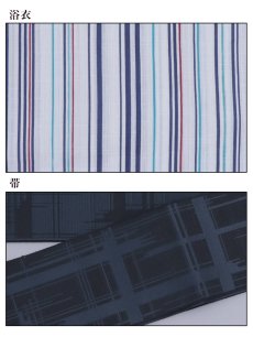 画像15: 【即日発送】【メンズ浴衣】白地にスタイリッシュなストライプ紳士浴衣【浴衣・帯・下駄セット】（MK-S1）[OF01] (15)