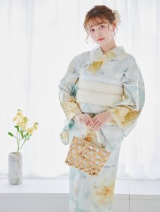 画像18: 【予約 / 5月中旬発送予定】ニュアンス牡丹ペールトーン浴衣 OBI-siwa-200-kj-13-OW / HIMO-900-yn-5-IV / HEKO-800-sb-5-W / YA-1075-kn-IV / GETA-01-kj-3-IV/ [y/OF01] (18)